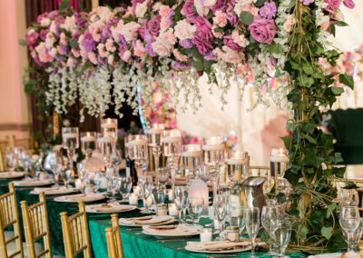 Elegantize floral design in wedding