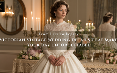 From Lace to Legacy: Victorian Vintage Wedding Details That Make Your Day Unforgettable