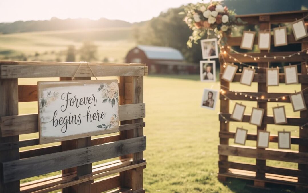 Rustic Charm: Creative Pallet Decoration Ideas for Wedding Day