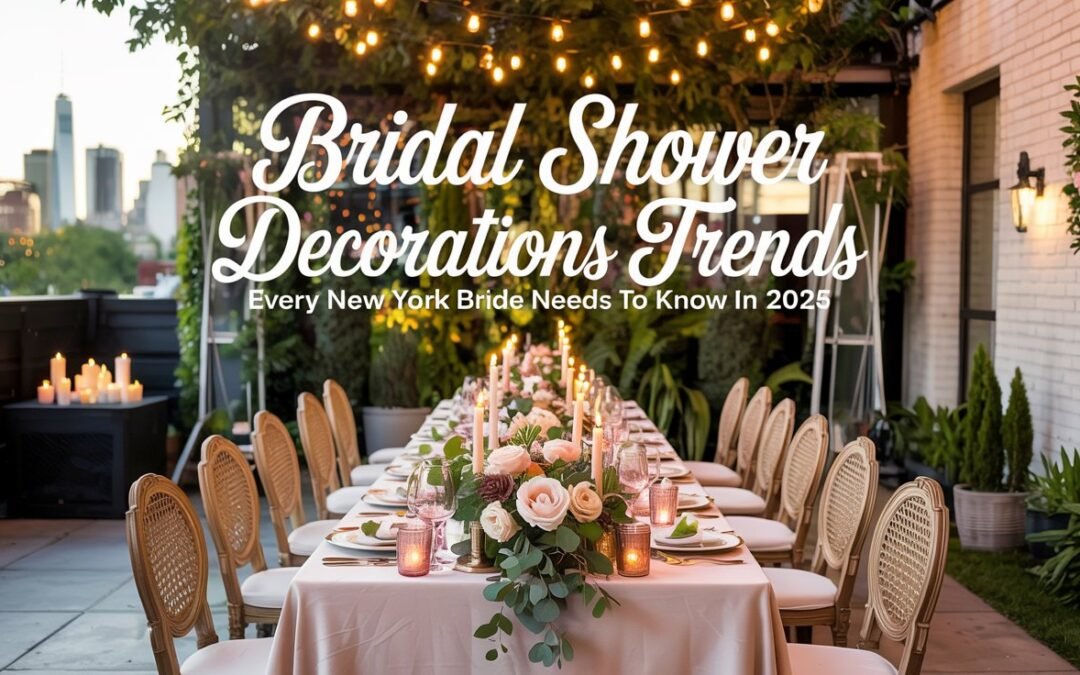 Bridal Shower Decorations Trends Every New York Bride Needs to Know in 2025