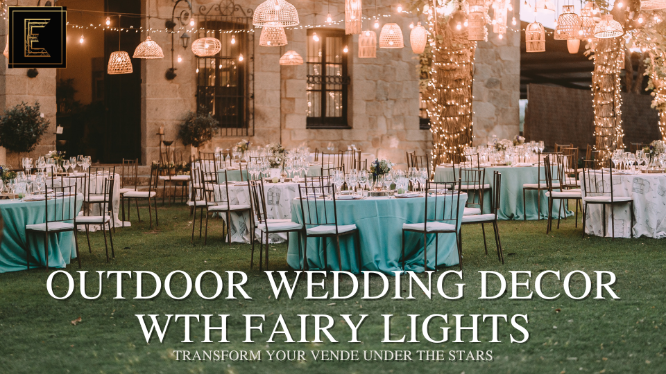 Outdoor Wedding Decor with Fairy Lights: Transform Your Venue Under the Stars