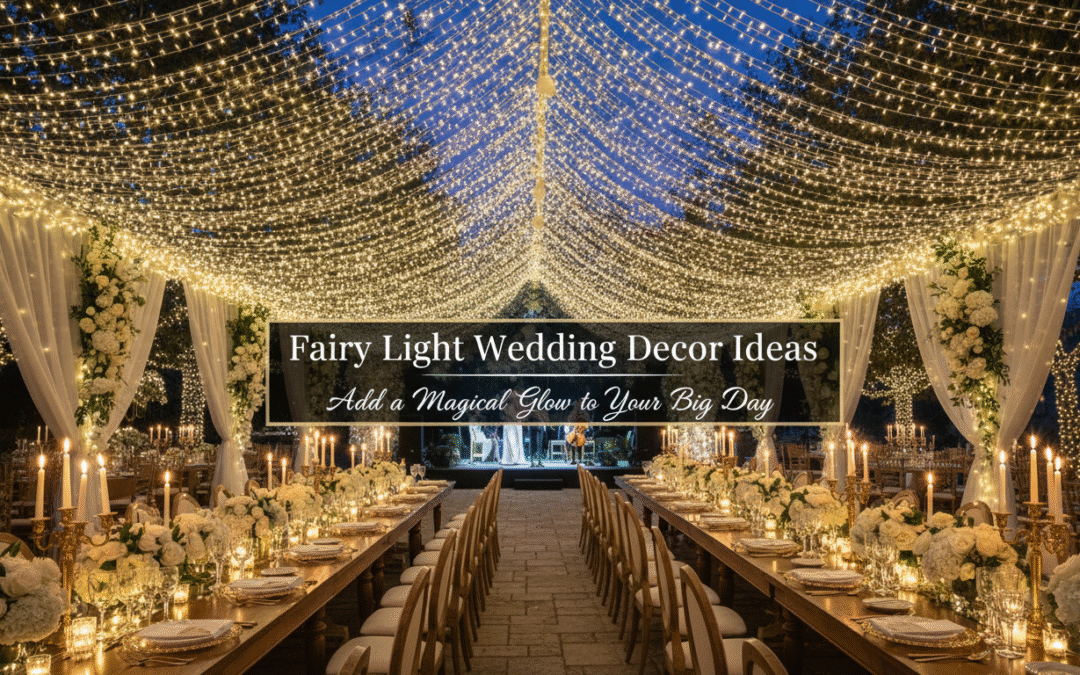 Fairy Light Wedding Decor Ideas That Add Magical Glow to Your Big Day