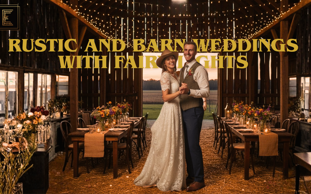 Rustic Barn Weddings with Fairy Lights – Cozy & Chic Magic