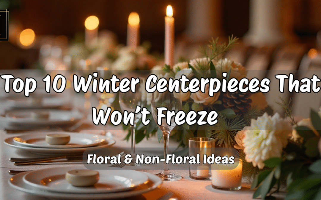 Top 10 Winter Centerpieces That Won’t Freeze — Floral & Non-Floral Ideas