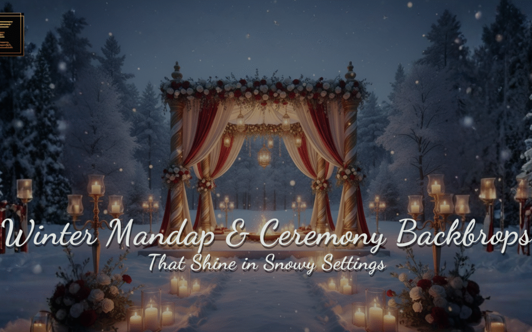  Winter Mandap Decor: Elegant Indian Wedding Inspiration