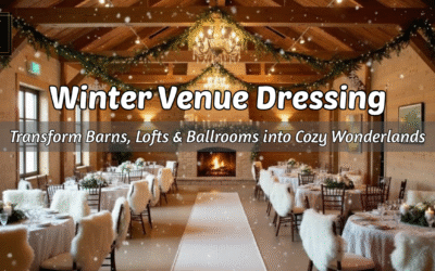 Winter Venue Dressing: Transform Barns, Lofts & Ballrooms into Cozy Wonderlands